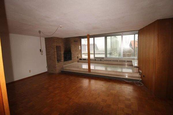 Wohnbereich mit Kamin