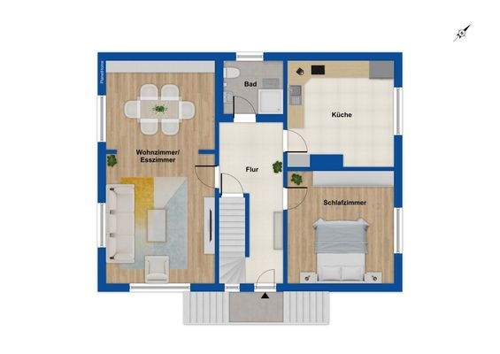 Grundriss - Erdgeschoss