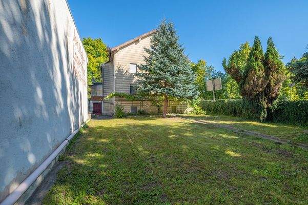 Garten-Grün-Bereich