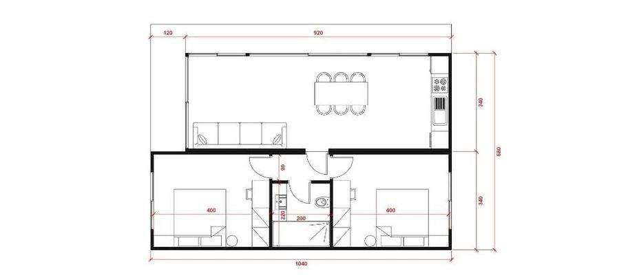 Kreta, Almyrida: Kleines Einfamilienhaus in fußläufiger Entfernung zum Strand mit Gemeinschaftspool