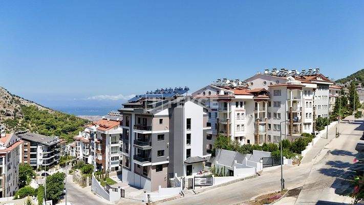 Elegant Apartments in a Complex with a Pool in Fethiye Muğla