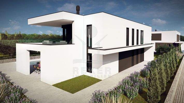 Großes Baugrundstück mit Baugenehmigung und Projekt