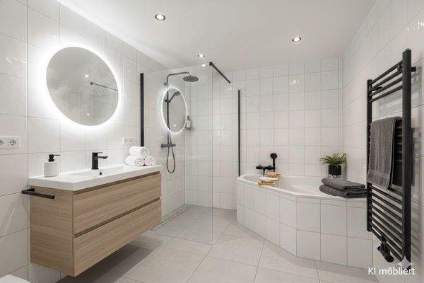 KI Beispiel Badezimmer Vorderhaus