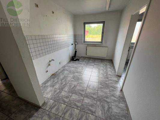 Lagerhalle Küchenbereich