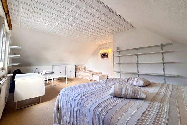 Schlafzimmer im Dachgeschoss