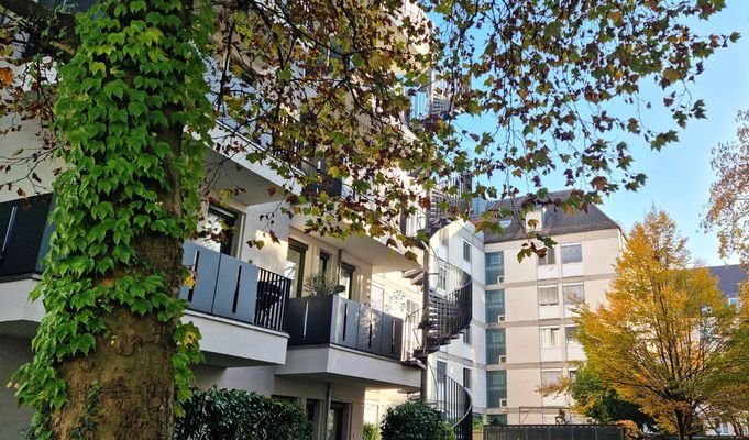 Balkon zum Innenhof