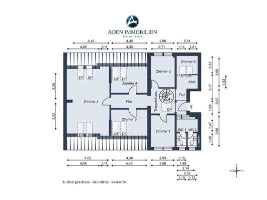 Grundrisse 5 OG Variante