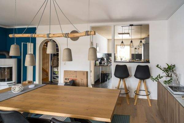 Essbereich und Küche