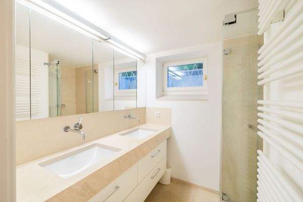 Wellnessbad im Kellergeschoss