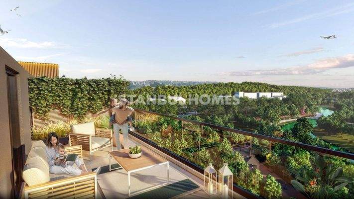 Forest-View Properties with Parking Lot in Istanbul Arnavutkoy