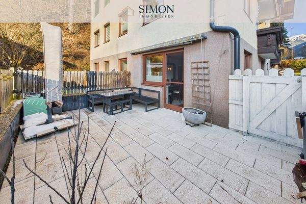 Ansicht Terrasse mit Ausblick