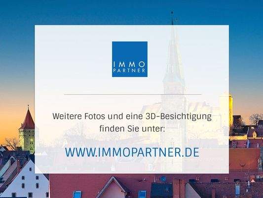 Weitere Bilder sowie eine 3D Tour finden Sie auf www.immopartner.de