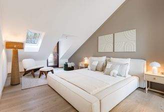 Master-Schlafen mit Loggia