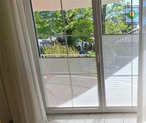 Ausblick aus dem Gästezimmer