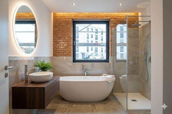 KI-Visualisierung Badezimmer