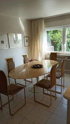 Vornehmer Essbereich...