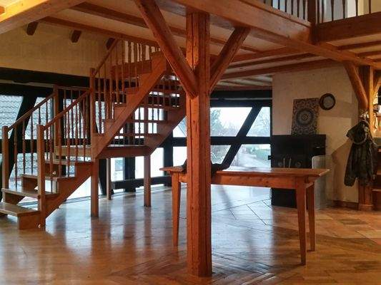 Großer Wohn- Essbereich Whg 2