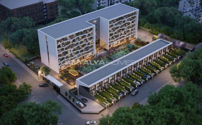 Apartments in Complex Close to Airport in Antalya Kepez