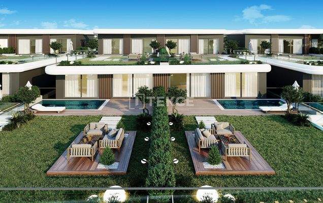 Apartments with Private Pools and Gardens in İzmir Çeşme