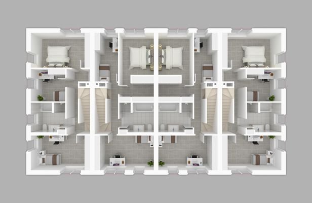 3D Grundriss OG