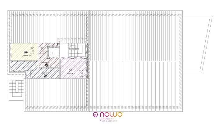 Grundriss Spitzboden