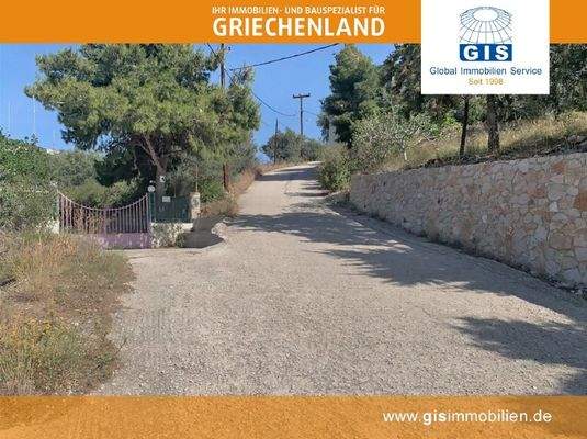 Zufahrt zum Grundstück