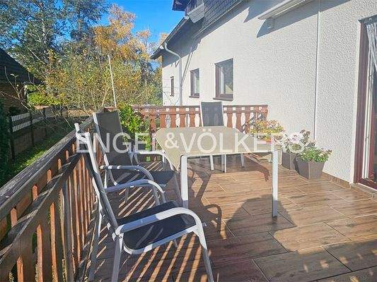 Großzügiger Balkon
