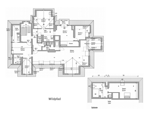 Grundriss Dachgeschoss