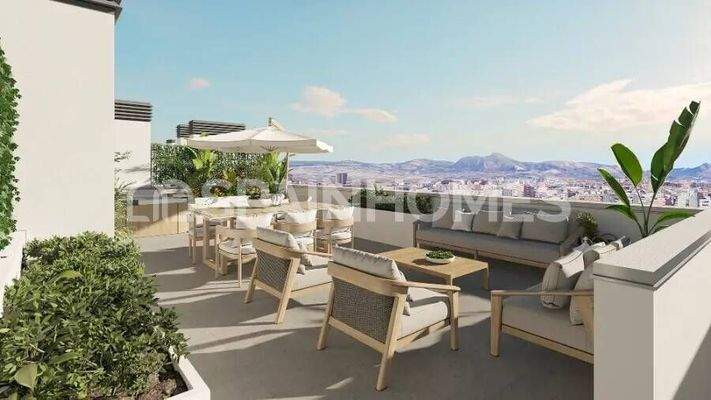 Elegant Flats with Pool and Private Parking in Alicante
