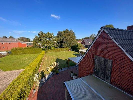 Blick von der Dachterrasse