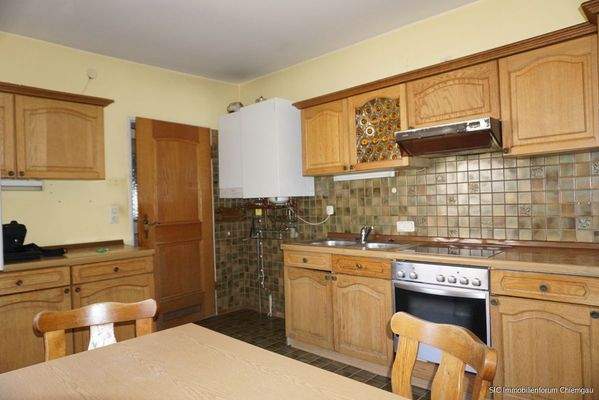 Küche m. Gas-Therme