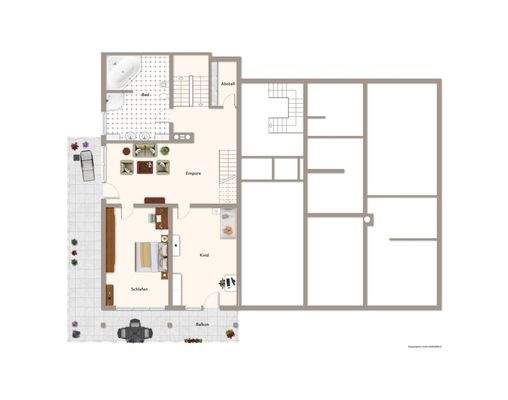 Grundriss Obergeschoss