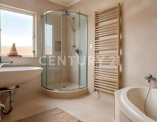 Tageslichtbad virtuell eingerichtet