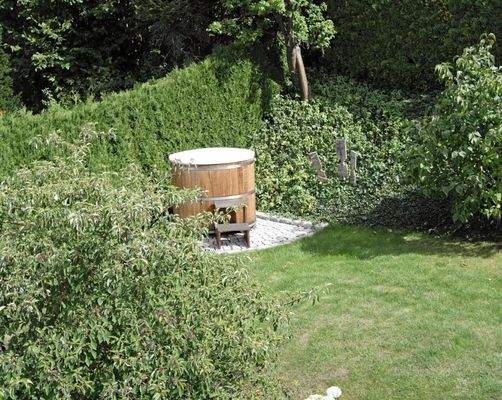 Abkühlbecken für die Sauna