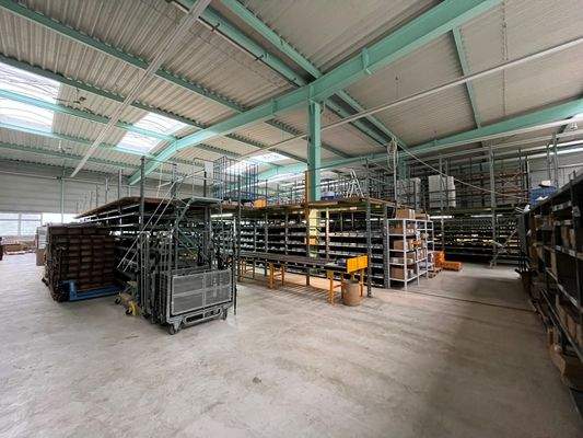 Optional: Palettenstellplätze