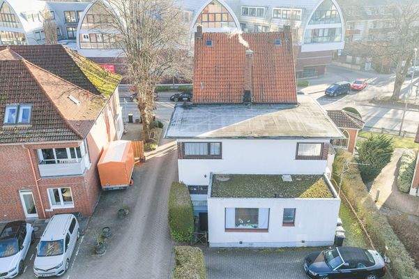 Rückwärtige Ansicht