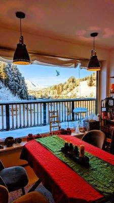 22-Penthouse Blick  Wilder Kaiser Arbeit und Wohne
