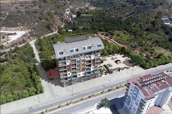 Stylish Flats with Nature and Sea Views in Alanya