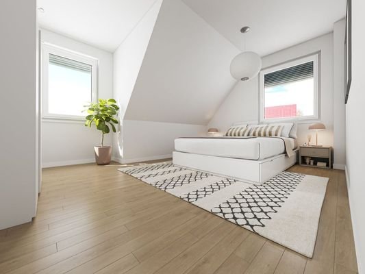 Schlafzimmer - Digital Staging