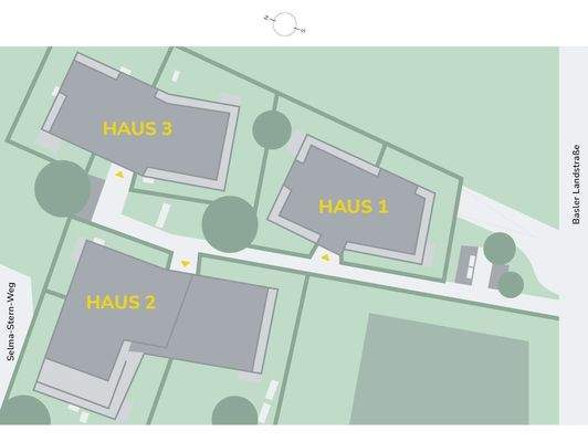 Uebersichtsplan Bauvorhaben