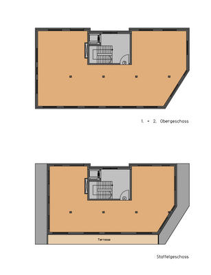 Grundriss Obergeschosse