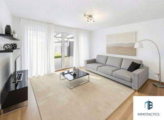 Wohnzimmer EG - Einrichtungsbeispiel