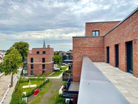 Dachterrassse mit Altstadt-Blick