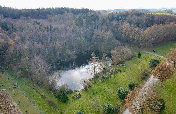 Luftaufnahme Dezember außerhalb Vegetationzeit
