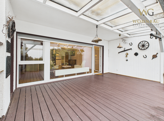 Überdachte Terrasse