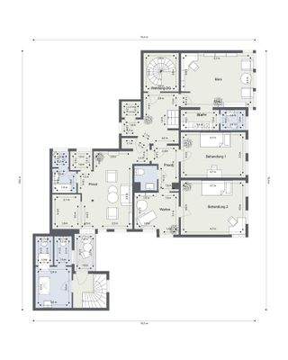 Grundriss Obergeschoss