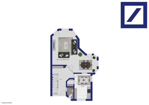Grundriss EG Haupthaus