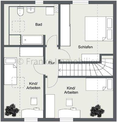 Grundriss Obergeschoss