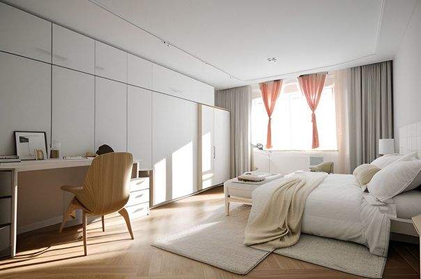 Visualisierung Schlafzimmer EG