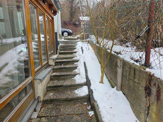 Außenbereich Zugang